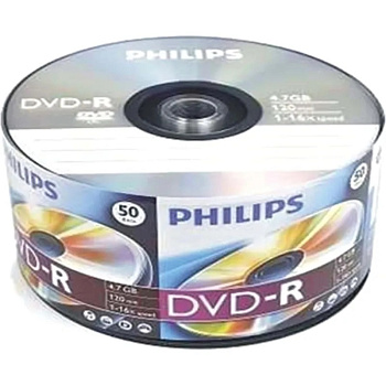 Диск DVD-R Philips 4,7GB 16x Bulk 50шт