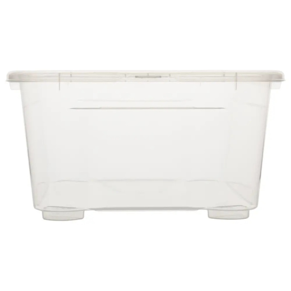4_Контейнер для хранения 10л, 389x145x275 мм deVENTE, прозрачный с крышкой