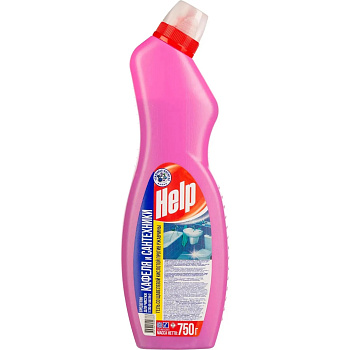 Чистящее средство для удаления ржавчины и известкового налета 750мл HELP, с щавелевой кислотой