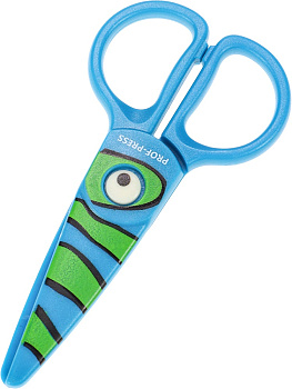 Ножницы пластиковые 120мм PROF-PRESS Сафари-Хамелеон