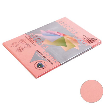Бумага цветная А4 80 г/м2 розовая неон (Cyber Pink №342) 100л Spectra