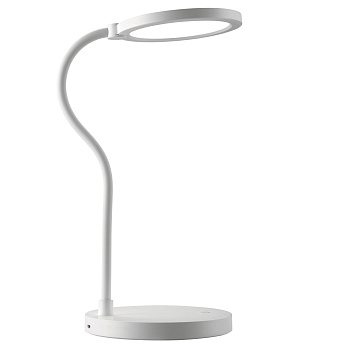 Лампа настольная светодиодная Uniel TLD-553 White, белая