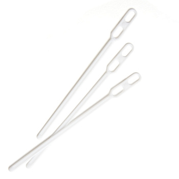 Размешиватель одноразовый пластиковый 12см, комплект 500шт, белый квант, А