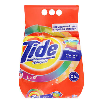 Стиральный порошок-автомат 1,5кг, TIDE Color