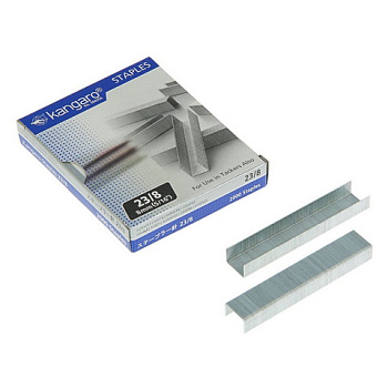 Скобы для степлера №23/8 1000шт до 40л Kangaro