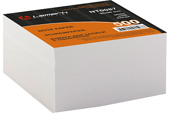 Блок для записей сменный 90*90*50мм LAMARK, белый