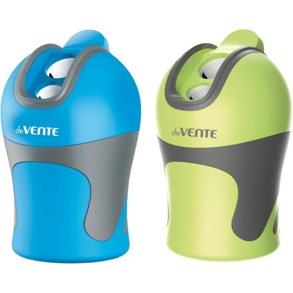 Точилка с контейнером, 2 отверствия deVENTE Robotic, ассорти