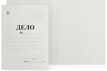 Обложка "Дело" без скоросшивателя немелованный картон 280г/м2 DOLCE COSTO
