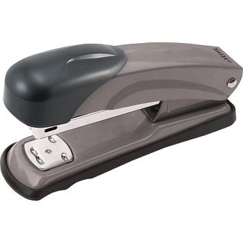 Степлер №24/6, 26/6 до 25л deVENTE Liquid Metal, металический корпус, серый