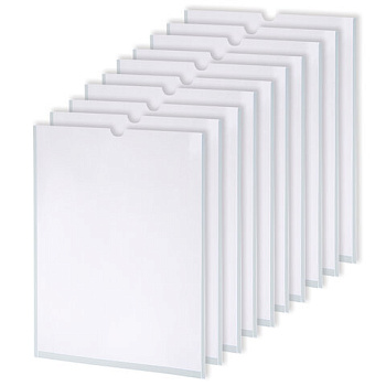 Самоклеящийся карман A4 230*310мм, комплект 10шт STAFF