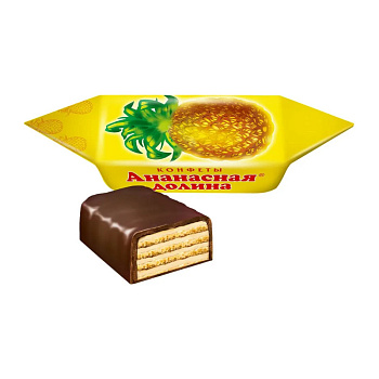 Конфеты шоколадные СЛАВЯНКА Ананасная долина, 1кг