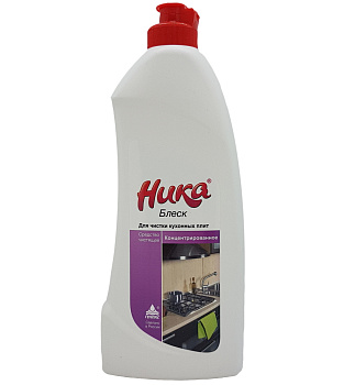 Средство для чистки плит, духовок, грилей от жира/нагара 600мл НИКА Блеск концентрат, гель