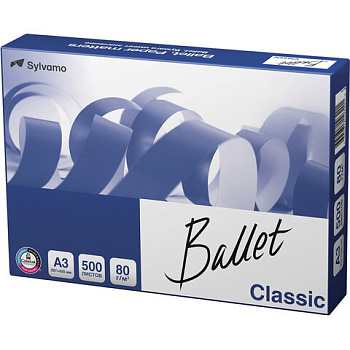 _Бумага для офисной техники А3 BALLET Classic 80г/м2 500л