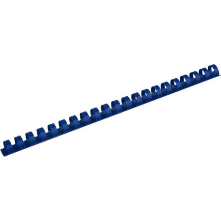 Пластиковые пружины для переплета 16мм до 145л 100шт синие