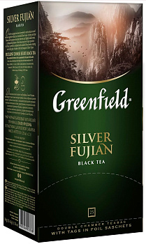 Чай пакетированный GREENFIELD Silver Fujian, черный, 25п*2г