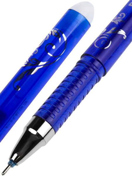 4_Ручка гелевая пиши-стирай 0,5мм PROFF-PRESS, СИНЯЯ