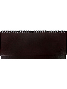 Планинг недатированый PROF-PRESS, бумвинил, коричневый 56л