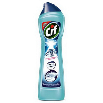 Чистящий крем CIF Ultra white 450мл