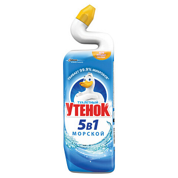 Чистящее средство 900мл ТУАЛЕТНЫЙ УТЕНОК Морской