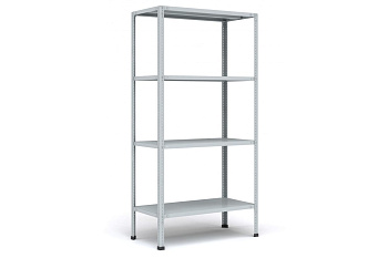 Стеллаж ПРАКТИК MS-185KD 700*300*1850мм, 4 полки