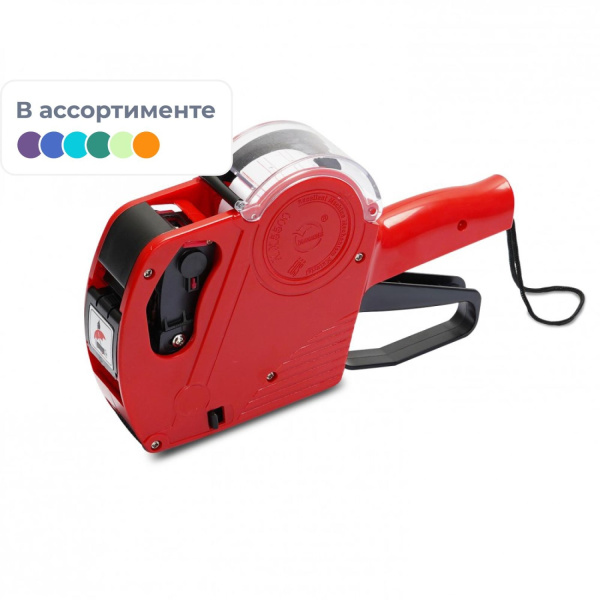 Этикет-пистолет 1-строчный 8 символов Keyide MX5500 EOS, ассорти