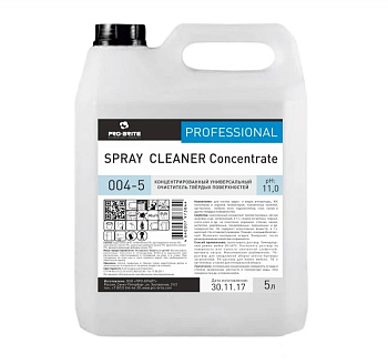 Средство моющее универсальное 5л PRO-BRITE Spray Cleaner Concentrate, щелочное, низкопенное, концент