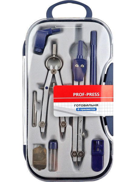 Готовальня PROF-PRESS 8 предметов