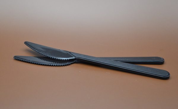 Нож ПРЕМИУМ 18см, комплект 50шт, черный