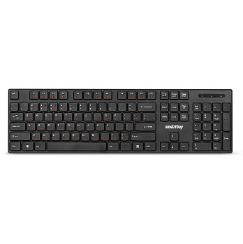 Клавиатура беспроводная SMARTBUY ONE 238, USB, черная