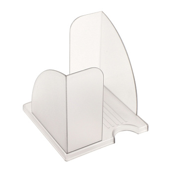 Подставка для бумажного блока 90*90*90мм deVENTE, пластиковая, прозрачная