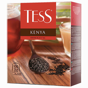 Чай пакетированный TESS Kenya, черный, 100п*2г