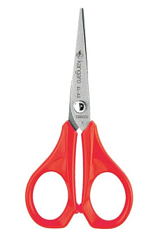 Ножницы 10,8см пластиковые ручки KANGARO, ассорти