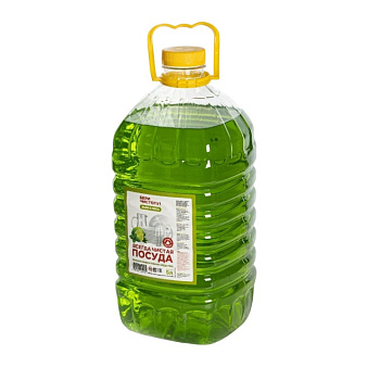 Средство для мытья посуды 5л БЕРИ ЧИСТОТУ Лимон и мята, концентрат, ПЭТ