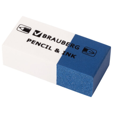 Ластик для ручки и карандаша 39_18_12мм BRAUBERG Pencil&Ink