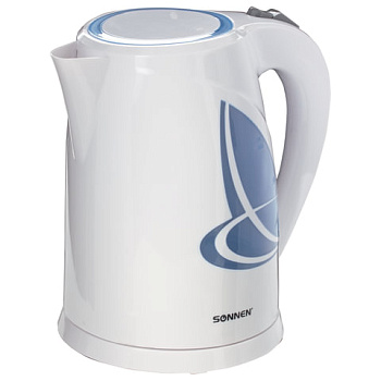 Чайник SONNEN KT-1767, 1,8л, 2200Вт, закрытый нагревательный элемент