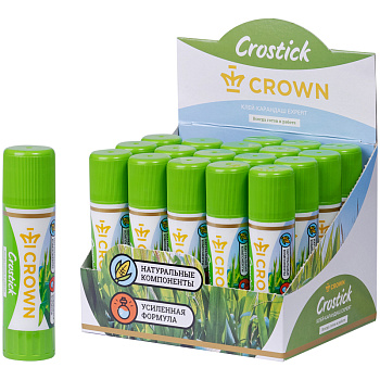 Клей-карандаш 22г CROWN Expert, ПВП