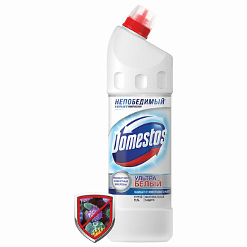 Чистящее средство 1л DOMESTOS Эксперт сила 7, Ультра Белый, гель