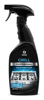 Средство для чистки плит, духовок, грилей от жира/нагара 600мл GRASS GRILL Professional