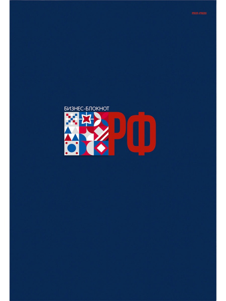 Блокнот А4 (БОЛЬШОЙ ФОРМАТ) 120л клетка, твердый переплет PROF-PRESS Россия