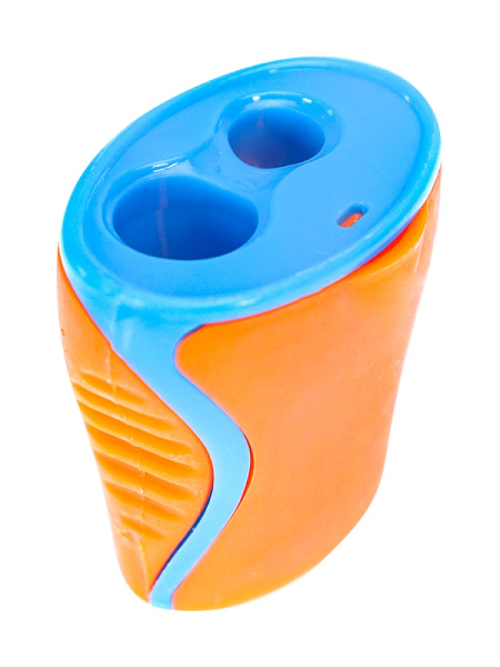 3_Точилка с контейнером, 2 отверстия PROF-PRESS, ассорти