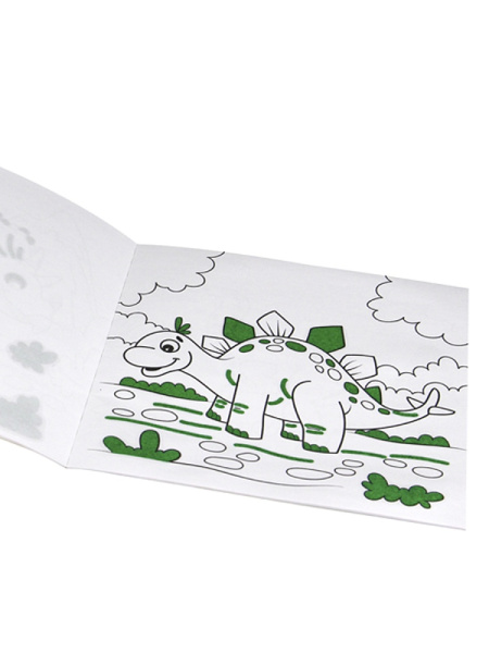 5_Раскраска 12л склейка PROF-PRESS Динозавры, с цветными блестками