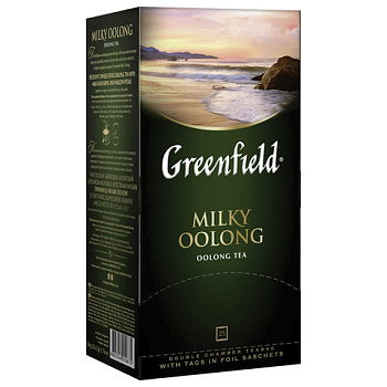 Чай пакетированный GREENFIELD Milky Oolong, улун с добавками, 25п*2г, 1067-15