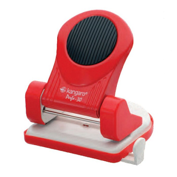 Дырокол до 30л Kangaro Perfo-30, красный