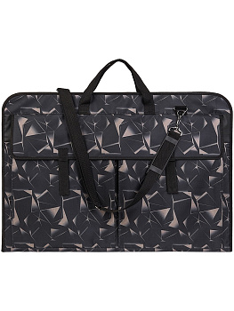 Папка художника А2 PROF-PRESS, принтованная ткань, коричневый на черном