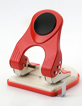 Дырокол до 40л Kangaro Perfo-40, красный