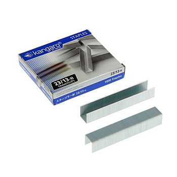 Скобы для степлера №23/13 1000шт до 110л Kangaro