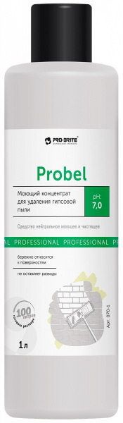 Средство для удаления грязи, пыли 1л PRO-BRITE Probel, концентрат