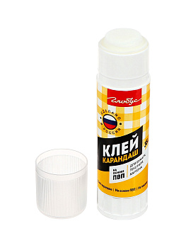 Клей-карандаш 35г Globus Школьный, ПВП